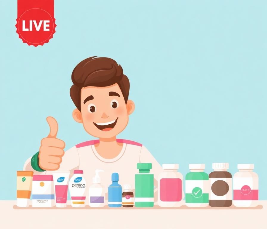 Affiliates live streaming illustration